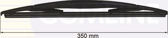 Comline CRWB350B - Wiper Blade autospares.lv