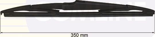 Comline CRWB350J - Wiper Blade autospares.lv