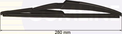 Comline CRWB280C - Wiper Blade autospares.lv