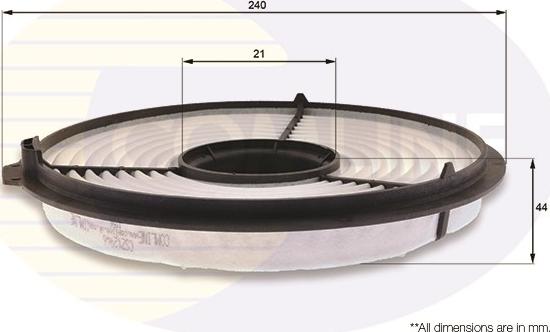 Comline CSZ12946 - Air Filter, engine autospares.lv