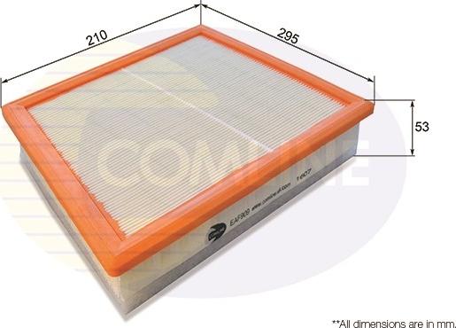 Comline EAF909 - Air Filter, engine autospares.lv