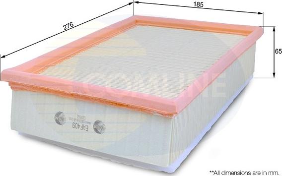 Comline EAF409 - Air Filter, engine autospares.lv