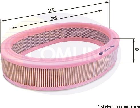 Comline EAF430 - Air Filter, engine autospares.lv