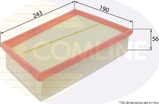 Comline EAF506 - Air Filter, engine autospares.lv