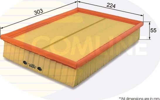 Comline EAF609 - Air Filter, engine autospares.lv