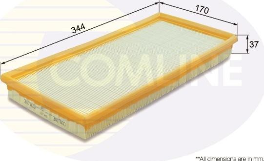 Comline EAF100 - Air Filter, engine autospares.lv