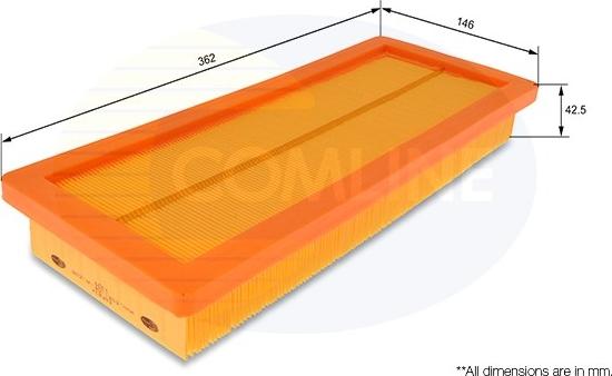 Comline EAF824 - Air Filter, engine autospares.lv