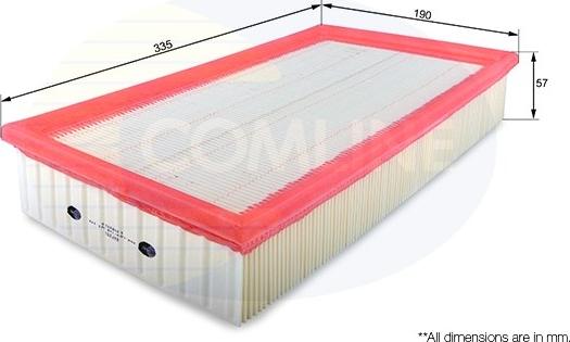 Comline EAF251 - Air Filter, engine autospares.lv