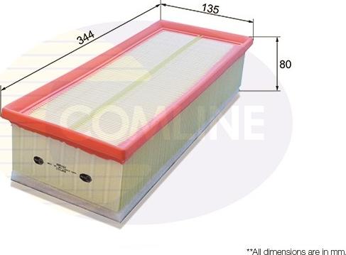 Comline EAF712 - Air Filter, engine autospares.lv