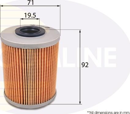 Comline EFF046 - Fuel filter autospares.lv