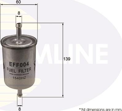 Comline EFF004 - Fuel filter autospares.lv