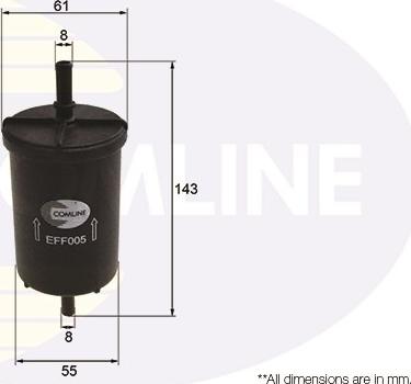 Comline EFF005 - Fuel filter autospares.lv