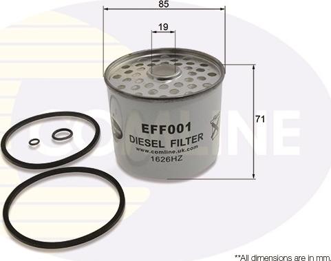 Comline EFF001 - Fuel filter autospares.lv