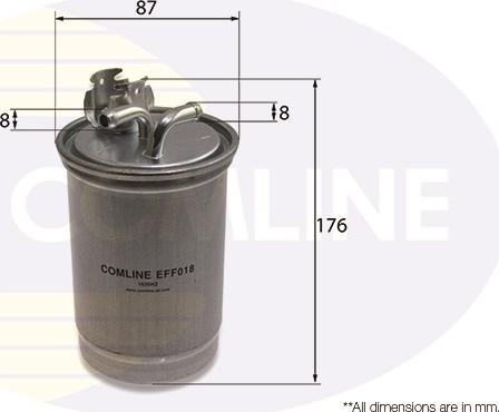 Comline EFF018 - Fuel filter autospares.lv