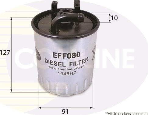Comline EFF080 - Fuel filter autospares.lv