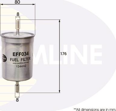 Comline EFF034 - Fuel filter autospares.lv