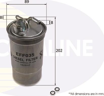 Comline EFF035 - Fuel filter autospares.lv