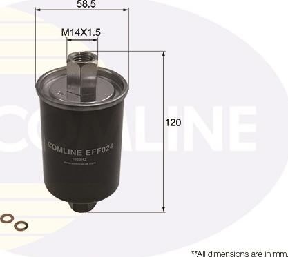 Comline EFF024 - Fuel filter autospares.lv