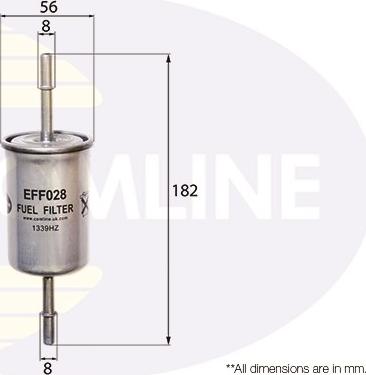 Comline EFF028 - Fuel filter autospares.lv