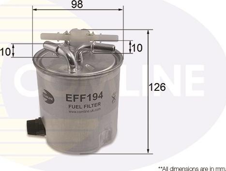 Comline EFF194 - Fuel filter autospares.lv