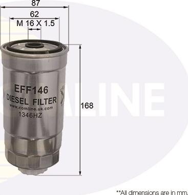 Comline EFF146 - Fuel filter autospares.lv