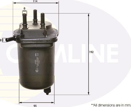 Comline EFF164 - Fuel filter autospares.lv