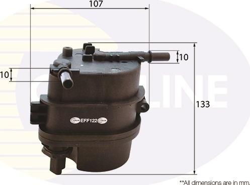 Comline EFF122 - Fuel filter autospares.lv