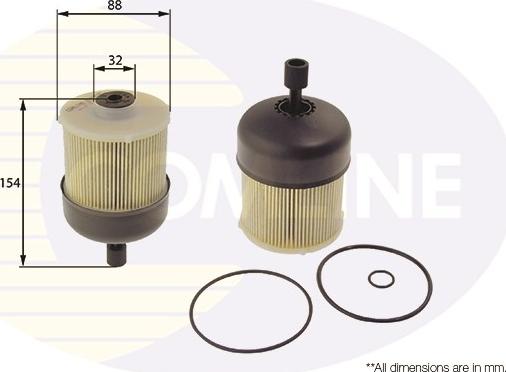 Comline EFF307D - Fuel filter autospares.lv