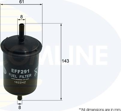 Comline EFF291 - Fuel filter autospares.lv