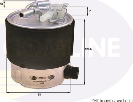 Comline EFF241 - Fuel filter autospares.lv