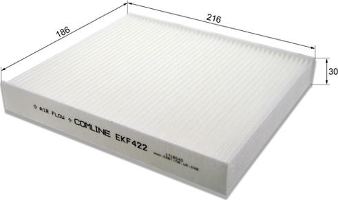 Comline EKF422 - Filter, interior air autospares.lv