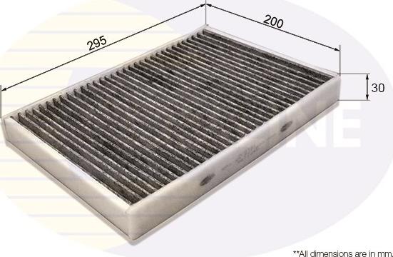 Comline EKF119A - Filter, interior air autospares.lv