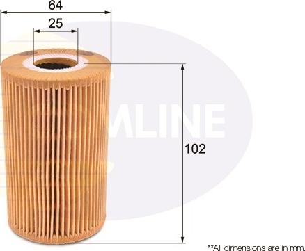 Comline EOF097 - Oil Filter autospares.lv