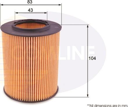 Comline EOF067 - Oil Filter autospares.lv