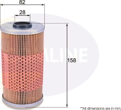 Comline EOF016 - Oil Filter autospares.lv