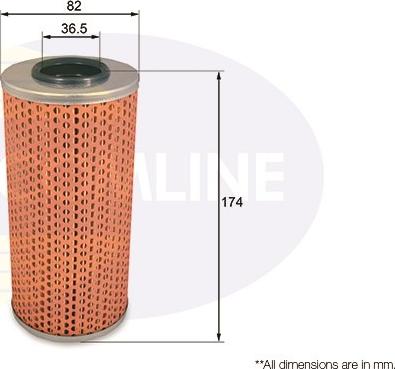 Comline EOF018 - Oil Filter autospares.lv