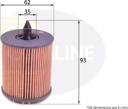 Comline EOF086 - Oil Filter autospares.lv