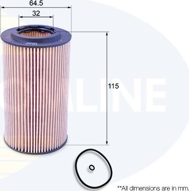 Comline EOF031 - Oil Filter autospares.lv