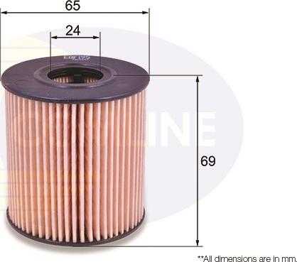 Comline EOF195 - Oil Filter autospares.lv