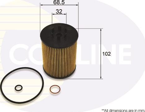 Comline EOF198 - Oil Filter autospares.lv