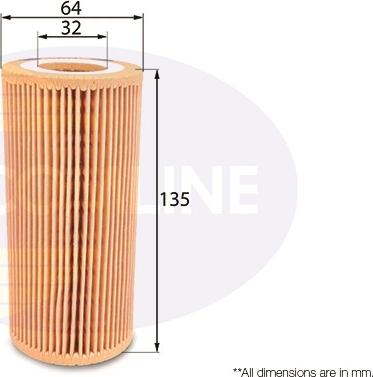 Comline EOF141 - Oil Filter autospares.lv