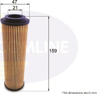 Comline EOF168 - Oil Filter autospares.lv