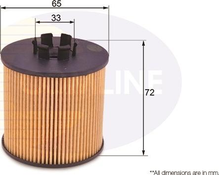 Comline EOF171 - Oil Filter autospares.lv