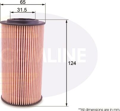 Comline EOF173 - Oil Filter autospares.lv