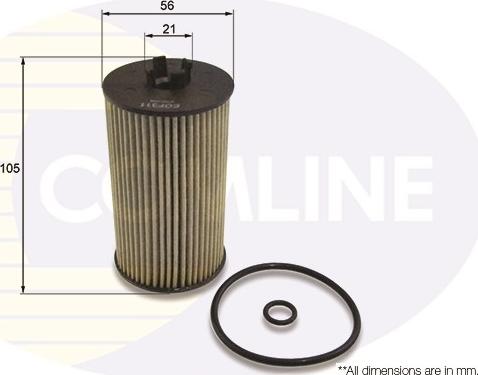 Comline EOF311 - Oil Filter autospares.lv