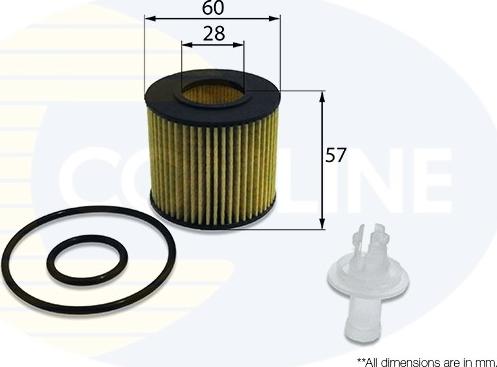 Comline EOF249 - Oil Filter autospares.lv