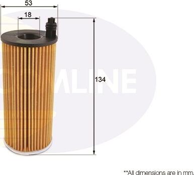 Comline EOF242 - Oil Filter autospares.lv