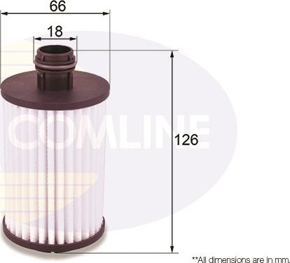 Comline EOF255 - Oil Filter autospares.lv