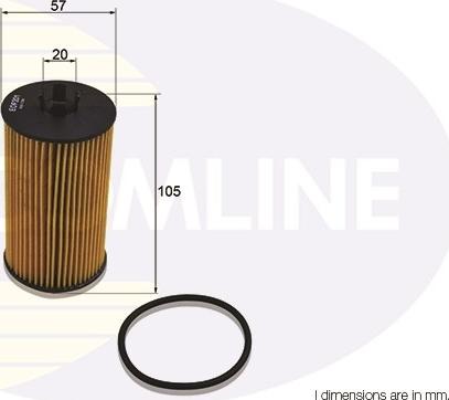 Comline EOF201 - Oil Filter autospares.lv