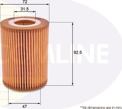 Comline EOF218 - Oil Filter autospares.lv